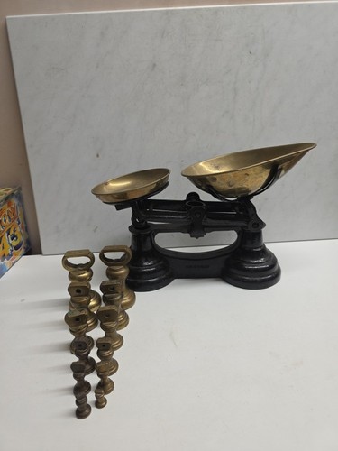 Vintage scales 12 weights - vintage,