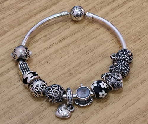 Bracciale pandora charm - bracciale,