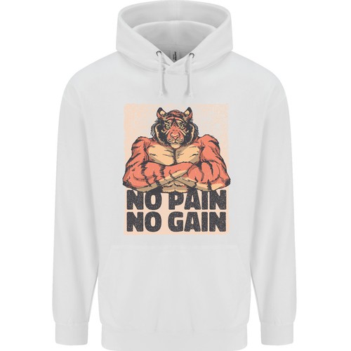 Felpa per bambini gym tiger - felpa,