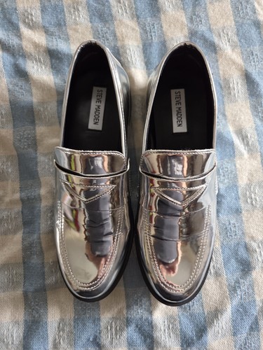 Mocassini steve madden - steve, argento