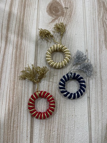 Stock 6pz anelli decorativi - stock,