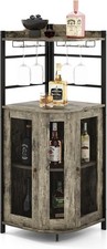 Mobile bar angolare con porta