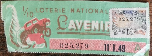 Billet loterie nationale - de,