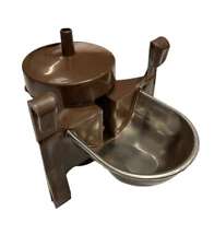 Abbeveratoio beverino automatico in acciaio con galleggiante per galline uccelli