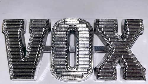 Vox logo jmi alto - vox, argento