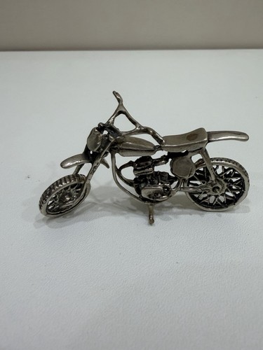 Modellino moto bike argento - modellino,