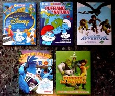 5 ALBUM cards tutti COMPLETI