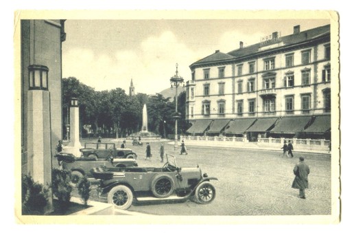 Cartolina bolzano piazza - cartolina, "bolzano