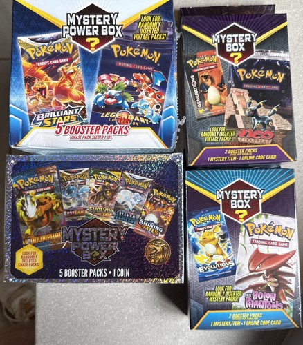 Pokemon mystery power box lot - power,