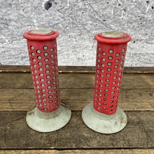 Manopole bmx vintage rosso - manopole,