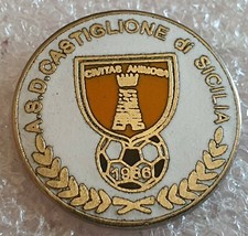 Distintivo calcio ⚽ CASTIGLIONE DI SICILIA badge AGRIGENTO pin no piedino
