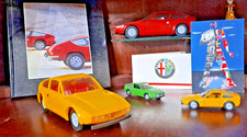 Rare Alfa Romeo 1300 Junior Zagato scale 1/20 italian friction car model