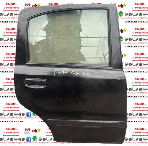 Portiera posteriore destra - posteriore, dx