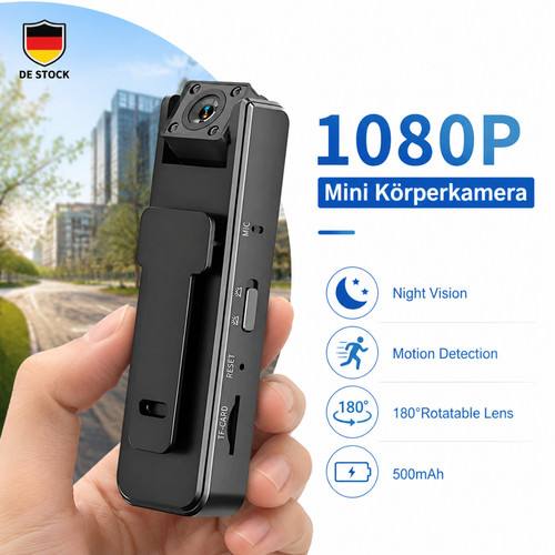 Videocamera corpocamera 1080p - videocamera,