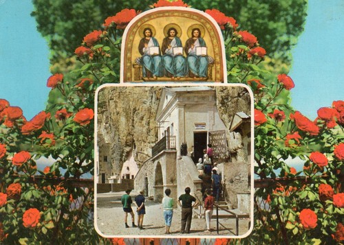 Vallepietra santuario - vallepietra,