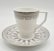 Villeroy & Boch La Classica Contura Tazza Espresso Moka con Piattino RARA 