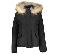 WOOLRICH Giubbotto Nero Con