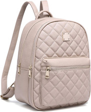 Zaino Donna,  Borsa Zaino Donna Pelle PU Zainetto Impermeabile Casual Nero Zaini