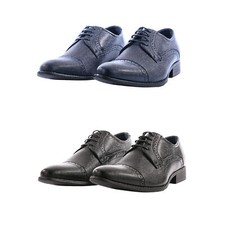 Scarpe Uomo Eleganti Blu Nere