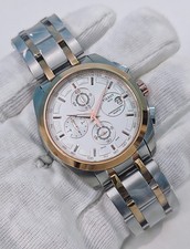 ⚡️NUOVO Orologio Uomo Tissot 1853 Quarzo Couturier Tachimetro Cronografo Quadrante Bianco