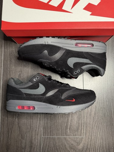 Nike air max bred nero - air, rosso