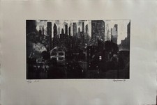 RENZO VESPIGNANI acquaforte