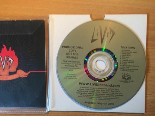 Livid one rare promo only - livid,