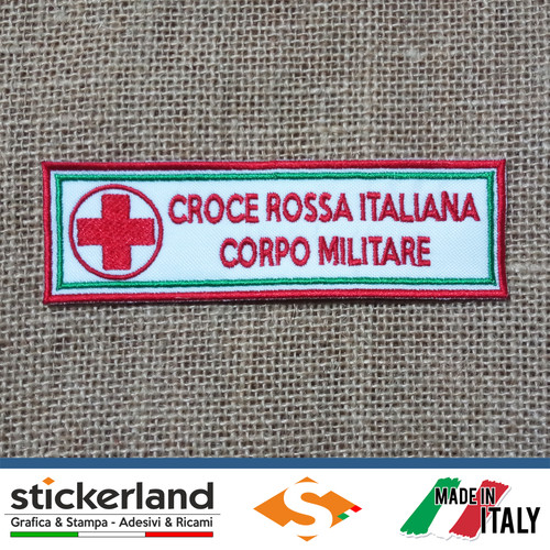 Toppa patch croce rossa - toppa,