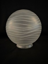 Ricambio sfera vetro Plafoniera/Lampada 60' Vistosi/Murano H 20 Cm