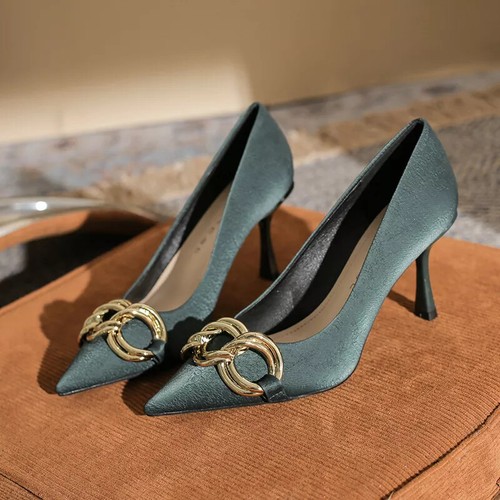 Decolte scarpe donna verde