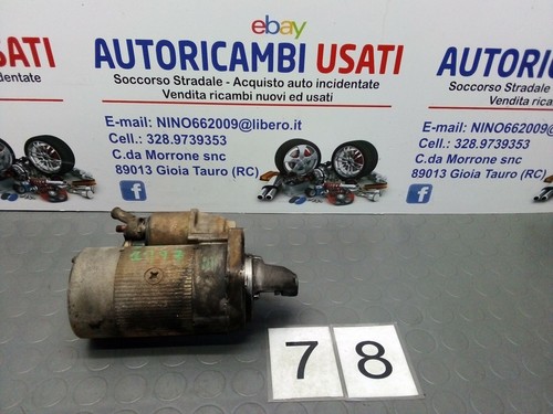 Motorino avviamento fiat 500 - motorino,