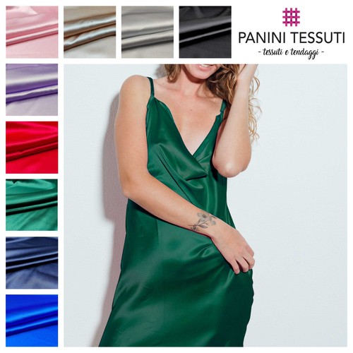 Tessuto raso seta - tessuto,
