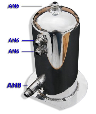 Serbatoio carburante swirl pot - serbatoio,