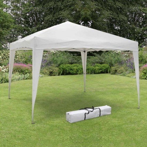 Gazebo pieghevole 3x3 bianco - gazebo,