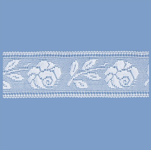 Merletto incasso cotone - incasso, mm