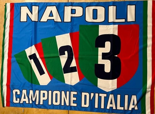 Bandiera napoli campione - bandiera,