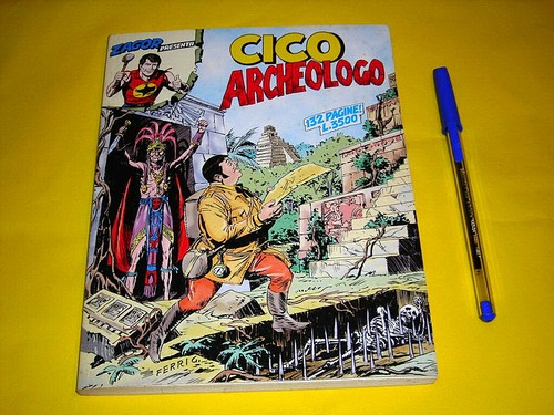 Zagor presenta cico archeologo - cico,