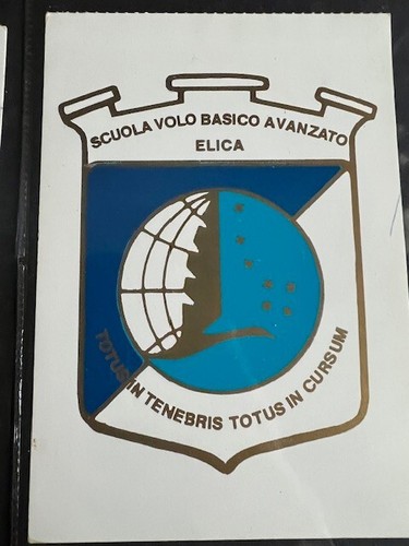 Cartolina patch aeronautica - cartolina,