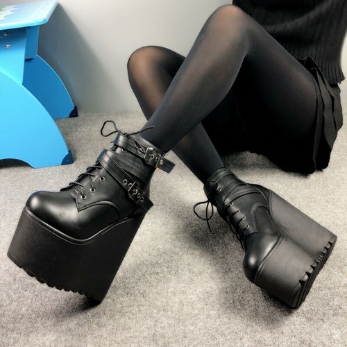 Stivaletti punk donna ecopelle