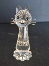 swarovski Gatto Con Baffi