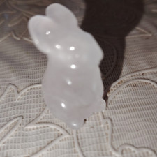 Collezione animali in pietra Coniglio in quarzo rosa