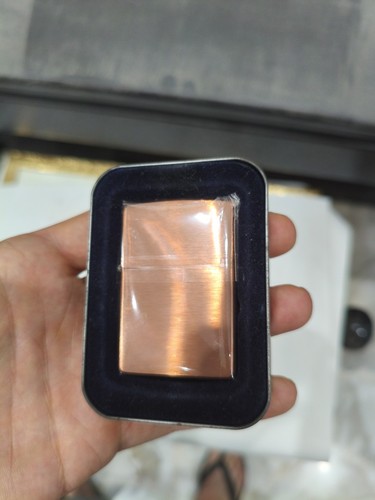 Zippo accendino copper finish - accendino,
