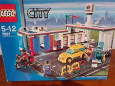 LEGO  CITY 7993 Centro Della Città  Anno 2007 Autolavaggio Usato  Con Istruzioni