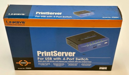 Linksys printserver cablato - linksys,