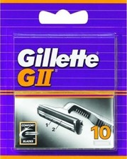 Pack 10 Lames GILLETTE GII