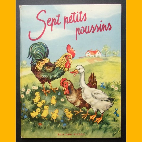 Sept petits poussins jolanda - poussins,