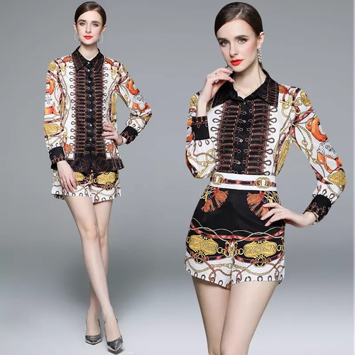 Tailleur completo donna stampa - completo,
