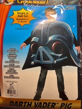 4. Costume Angry Birds Star Wars Darth Vader Pig (Bambino Taglia Unica) • Condizione: