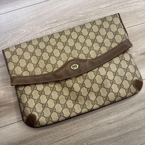Borsa pochette tela gucci - tela,