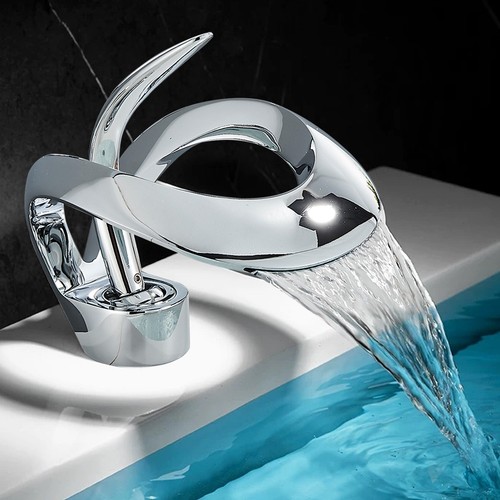 Rubinetto lavabo cascata - a,